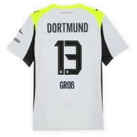 Borussia Dortmund Pascal Gross #13 Vonkajší futbalový dres 2025-26 Krátky Rukáv